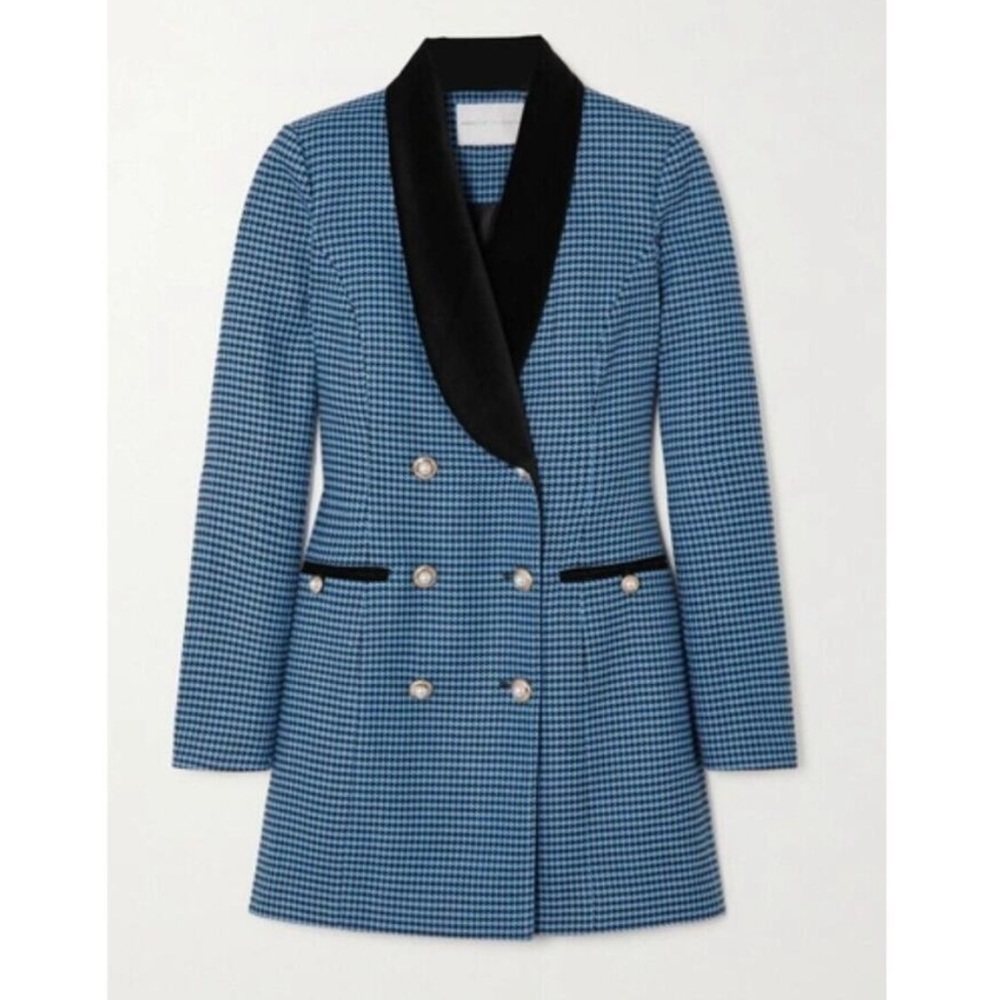 REBECCA VALLANCE Houndstooth blazer dress. Size 6. Never worn